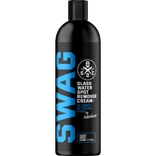 SWAG GLASS WATER SPOT REMOVER CREAM+ 500ml pasta polerska do usuwania osadów mineralnych